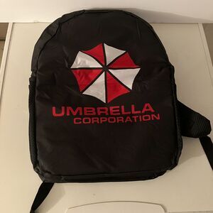 Umbrella Corp Corporation Backpack Book Bag Video Game School Class Novelty